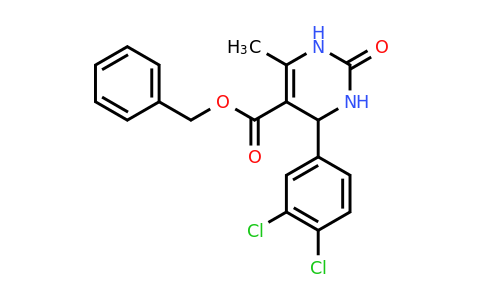 300689-92-3 | Benzyl 4-(3,4-dichlorophenyl)-6-methyl-2-oxo-1,2,3,4-tetrahydropyrimidine-5-carboxylate