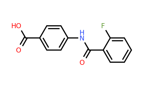 4-(2-Fluorobenzamido)benzoic acid