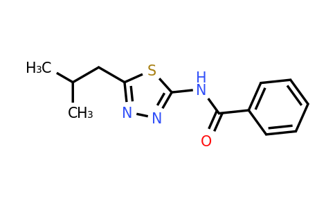 300727-74-6 | n-(5-Isobutyl-1,3,4-thiadiazol-2-yl)benzamide