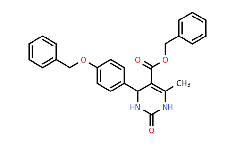 300799-39-7 | Benzyl 4-(4-(benzyloxy)phenyl)-6-methyl-2-oxo-1,2,3,4-tetrahydropyrimidine-5-carboxylate