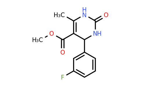 300799-40-0 | Methyl 4-(3-fluorophenyl)-6-methyl-2-oxo-1,2,3,4-tetrahydropyrimidine-5-carboxylate