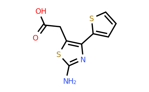 300814-88-4 | 2-[2-Amino-4-(thiophen-2-yl)-1,3-thiazol-5-yl]acetic acid