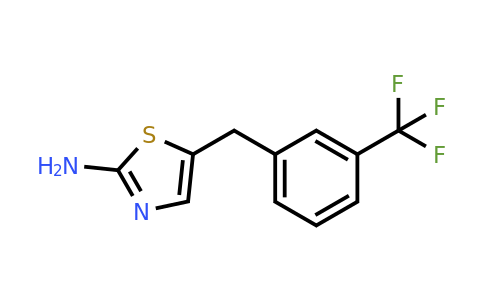 300819-51-6 | 5-{[3-(trifluoromethyl)phenyl]methyl}-1,3-thiazol-2-amine