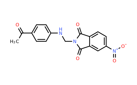 301207-13-6 | 2-(((4-Acetylphenyl)amino)methyl)-5-nitroisoindoline-1,3-dione