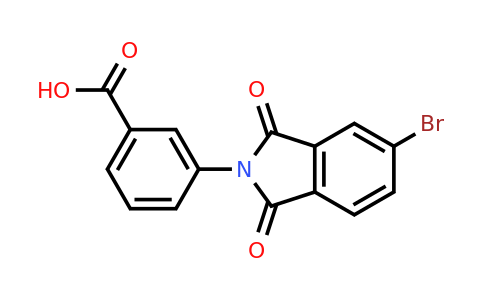 301207-23-8 | 3-(5-Bromo-1,3-dioxoisoindolin-2-yl)benzoic acid