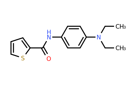 301225-61-6 | n-(4-(Diethylamino)phenyl)thiophene-2-carboxamide