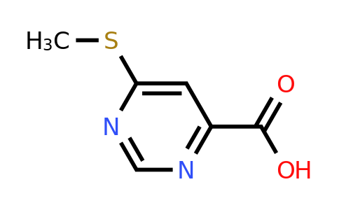 301342-78-9 | 6-(Methylsulfanyl)pyrimidine-4-carboxylic acid