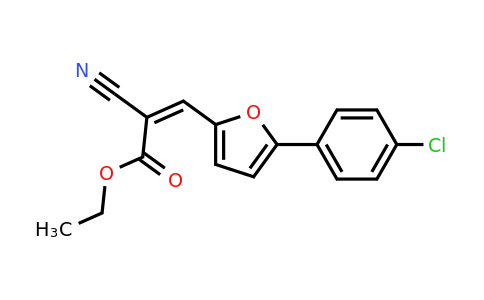 301348-93-6 | Ethyl (Z)-3-(5-(4-chlorophenyl)furan-2-yl)-2-cyanoacrylate