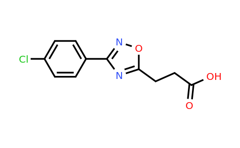 30149-93-0 | 3-(3-(4-Chlorophenyl)-1,2,4-oxadiazol-5-yl)propanoicacid