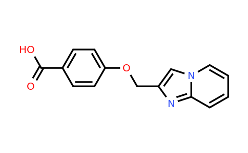 301860-84-4 | 4-{imidazo[1,2-a]pyridin-2-ylmethoxy}benzoic acid