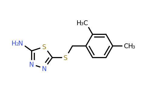 302566-89-8 | 5-((2,4-Dimethylbenzyl)thio)-1,3,4-thiadiazol-2-amine