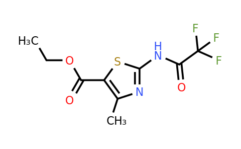 Ethyl 4-methyl-2-(2,2,2-trifluoroacetamido)thiazole-5-carboxylate