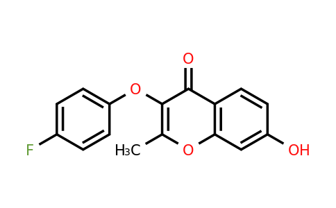 302918-20-3 | 3-(4-Fluorophenoxy)-7-hydroxy-2-methyl-4h-chromen-4-one