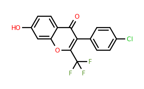 302953-04-4 | 3-(4-Chlorophenyl)-7-hydroxy-2-(trifluoromethyl)-4H-chromen-4-one