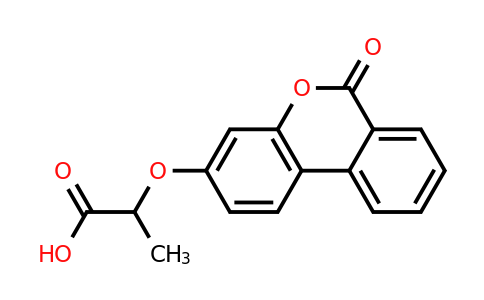 303016-29-7 | 2-((6-Oxo-6h-benzo[c]chromen-3-yl)oxy)propanoic acid