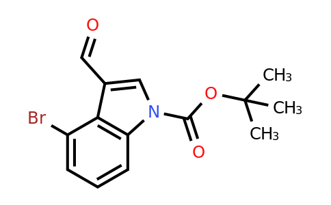 303041-88-5 | tert-Butyl 4-bromo-3-formyl-1H-indole-1-carboxylate