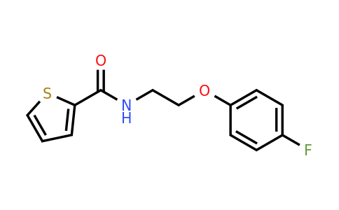 303064-53-1 | N-(2-(4-fluorophenoxy)ethyl)thiophene-2-carboxamide