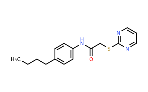 303091-26-1 | n-(4-Butylphenyl)-2-(pyrimidin-2-ylthio)acetamide