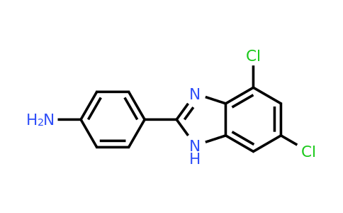 303099-03-8 | 4-(5,7-Dichloro-1H-benzo[d]imidazol-2-yl)aniline