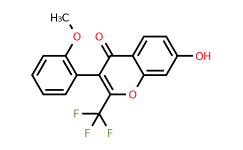 303119-53-1 | 7-Hydroxy-3-(2-methoxyphenyl)-2-(trifluoromethyl)-4H-chromen-4-one