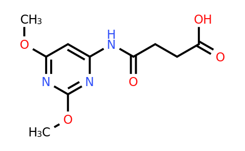 303134-31-8 | 4-((2,6-Dimethoxypyrimidin-4-yl)amino)-4-oxobutanoic acid