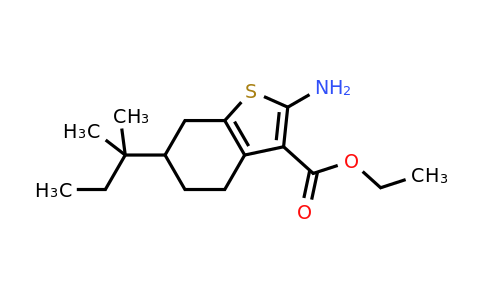 303135-99-1 | Ethyl 2-amino-6-(tert-pentyl)-4,5,6,7-tetrahydrobenzo[b]thiophene-3-carboxylate