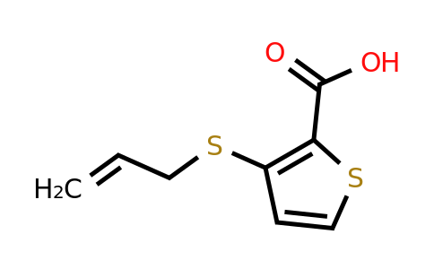 303151-41-9 | 3-(Allylthio)thiophene-2-carboxylic acid