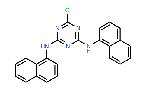30355-07-8 | 6-Chloro-N2,N4-di(naphthalen-1-yl)-1,3,5-triazine-2,4-diamine