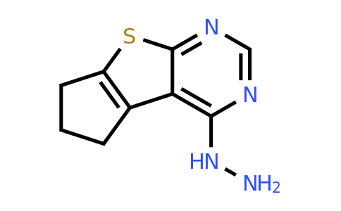 303798-10-9 | 4-Hydrazinyl-6,7-dihydro-5H-cyclopenta[4,5]thieno[2,3-d]pyrimidine