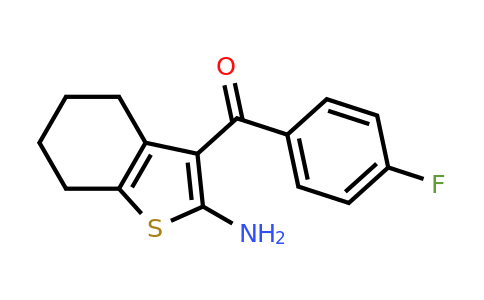 304018-11-9 | 3-(4-Fluorobenzoyl)-4,5,6,7-tetrahydro-1-benzothiophen-2-amine