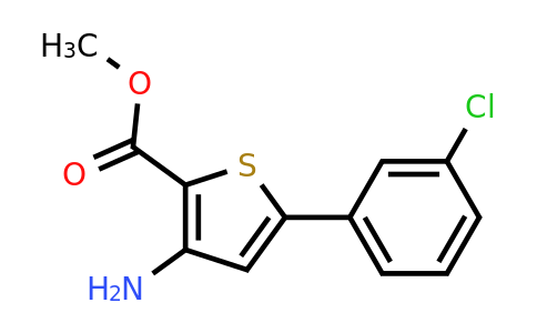 304477-85-8 | Methyl 3-amino-5-(3-chlorophenyl)thiophene-2-carboxylate