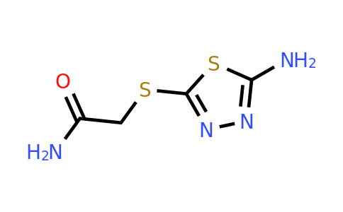 304662-70-2 | 2-((5-Amino-1,3,4-thiadiazol-2-yl)thio)acetamide