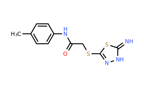 304662-71-3 | 2-((5-Imino-4,5-dihydro-1,3,4-thiadiazol-2-yl)thio)-N-(p-tolyl)acetamide