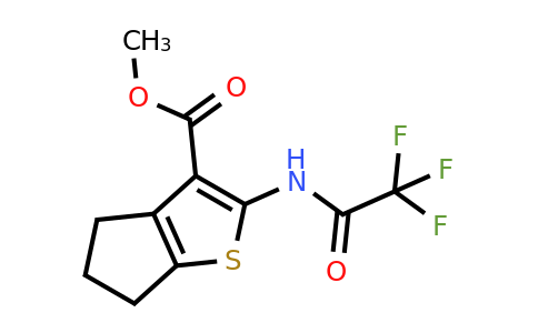 304668-20-0 | Methyl 2-(2,2,2-trifluoroacetamido)-5,6-dihydro-4H-cyclopenta[b]thiophene-3-carboxylate