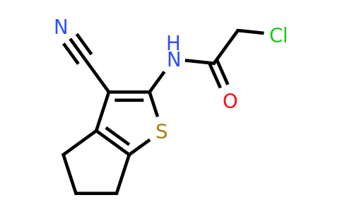 304685-87-8 | 2-Chloro-N-(3-cyano-5,6-dihydro-4H-cyclopenta[b]thiophen-2-yl)acetamide