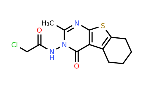 304686-23-5 | 2-Chloro-N-(2-methyl-4-oxo-5,6,7,8-tetrahydrobenzo[4,5]thieno[2,3-d]pyrimidin-3(4H)-yl)acetamide