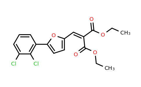 304896-39-7 | Diethyl 2-((5-(2,3-dichlorophenyl)furan-2-yl)methylene)malonate