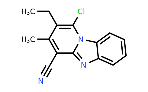 305334-58-1 | 1-Chloro-2-ethyl-3-methylbenzo[4,5]imidazo[1,2-a]pyridine-4-carbonitrile