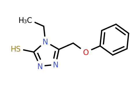 305337-09-1 | 4-Ethyl-5-(phenoxymethyl)-4H-1,2,4-triazole-3-thiol