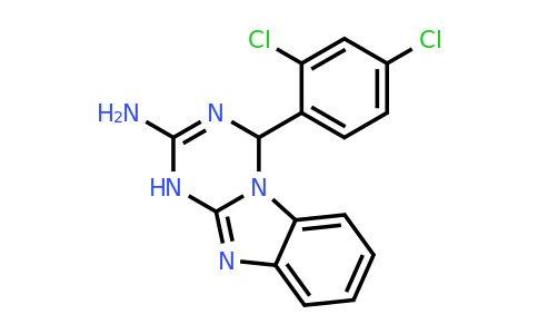 305343-00-4 | 4-(2,4-Dichlorophenyl)-1,4-dihydrobenzo[4,5]imidazo[1,2-a][1,3,5]triazin-2-amine