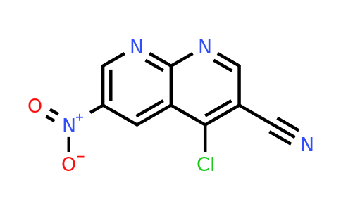 305370-84-7 | 4-Chloro-6-nitro-1,8-naphthyridine-3-carbonitrile