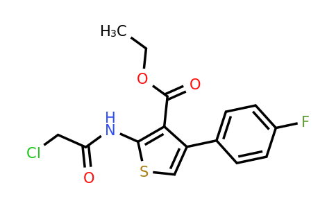 306280-84-2 | Ethyl 2-(2-chloroacetamido)-4-(4-fluorophenyl)thiophene-3-carboxylate