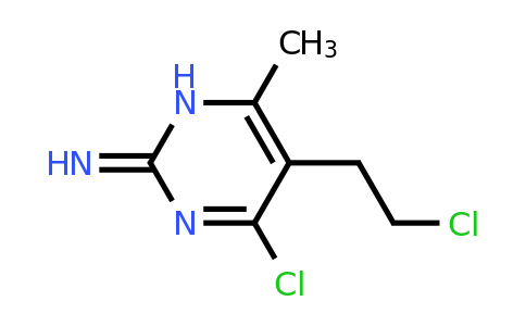 306314-90-9 | 4-Chloro-5-(2-chloroethyl)-6-methylpyrimidin-2(1h)-imine