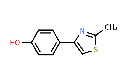 30686-73-8 | 4-(2-Methylthiazol-4-yl)phenol