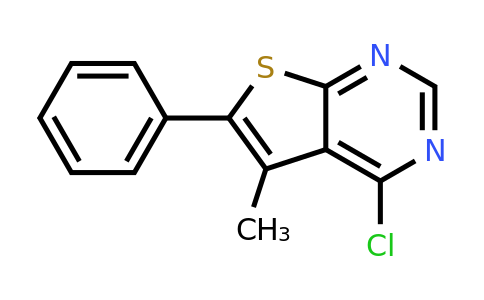 306934-78-1 | 4-Chloro-5-methyl-6-phenylthieno[2,3-d]pyrimidine