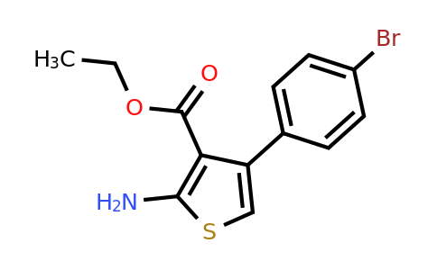 306934-99-6 | Ethyl 2-amino-4-(4-bromophenyl)thiophene-3-carboxylate