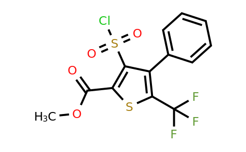 306935-98-8 | Methyl 3-(chlorosulfonyl)-4-phenyl-5-(trifluoromethyl)thiophene-2-carboxylate