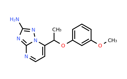 306979-54-4 | [1,2,4]Triazolo[1,5-a]pyrimidin-2-amine, 7-[1-(3-methoxyphenoxy)ethyl]-