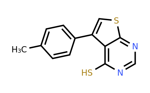 307512-34-1 | 5-(4-Methylphenyl)thieno[2,3-d]pyrimidine-4-thiol