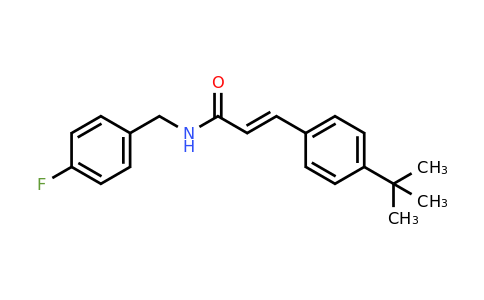 307952-86-9 | 3-(4-(Tert-butyl)phenyl)-N-(4-fluorobenzyl)acrylamide